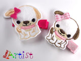 Puppy Haarspange - freie Farbwahl-Homeartist
