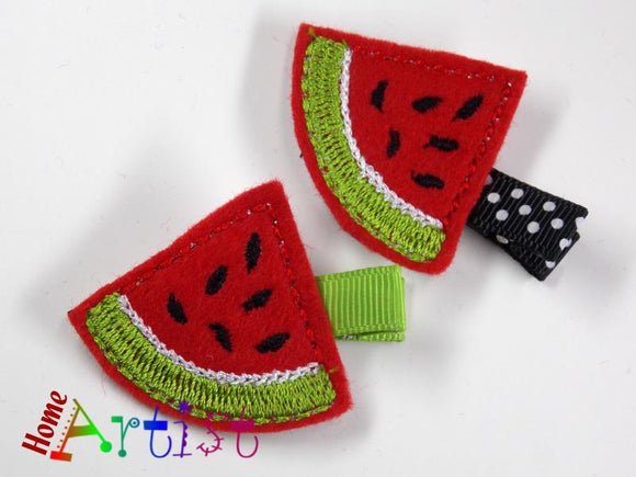 Wassermelone Haarspange 3-4cm - freie farbwahl-Homeartist
