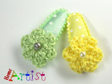 [Haarspange Blume]-[Haarspangen Haarklammer]-[HomeArtist]-[Haarschmuck]-[Haarclips]-[Baby]-Homeartist