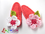 [Haarspange Blume]-[Haarspangen Haarklammer]-[HomeArtist]-[Haarschmuck]-[Haarclips]-[Baby]-Homeartist