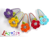 [Haarspange Blume]-[Haarspangen Haarklammer]-[HomeArtist]-[Haarschmuck]-[Haarclips]-[Baby]-Homeartist