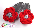 [Haarspange Blume]-[Haarspangen Haarklammer]-[HomeArtist]-[Haarschmuck]-[Haarclips]-[Baby]-Homeartist