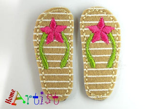 FLip-Flops Haarspange 4cm - freie Farbwahl-Homeartist