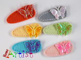 Schmetterlinge baby Haarspange - freie Farbwahl - Homeartist Haarspangen Kinder Babys