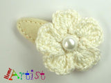 [Haarspange Blume]-[Haarspangen Haarklammer]-[HomeArtist]-[Haarschmuck]-[Haarclips]-[Baby]-Homeartist
