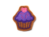 Muffin Cupcake Haarspange 3-4cm- freie Farbwahl-Homeartist