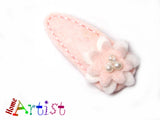 [Haarspange Blume]-[Haarspangen Haarklammer]-[HomeArtist]-[Haarschmuck]-[Haarclips]-[Baby]-Homeartist