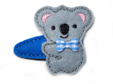 Koala Haarspange 3-4cm - freie Farbwahl-Homeartist