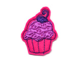 Cupcake Muffin Haarspange 4cm - freie Farbwahl-Homeartist