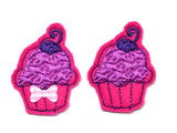 Cupcake Muffin Haarspange 4cm - freie Farbwahl-Homeartist