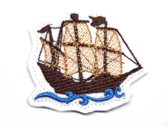 Pirate Schiff Haarspange 4cm - freie Farbwahl-Homeartist