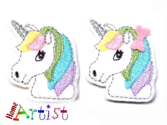 Unicorn Einhorn Haarspange 4cm - freie farbwahl-Homeartist