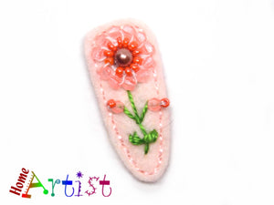 [Haarspange Blume]-[Haarspangen Haarklammer]-[HomeArtist]-[Haarschmuck]-[Haarclips]-[Baby]-Homeartist