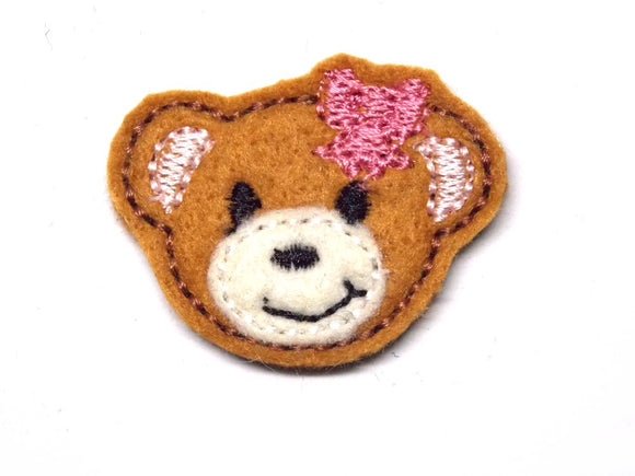 Bear Baby Haarspange 3cm- freie Farbwahl-Homeartist