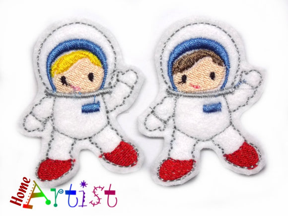 Astronaut Haarspange 4cm - freie Farbwahl-Homeartist