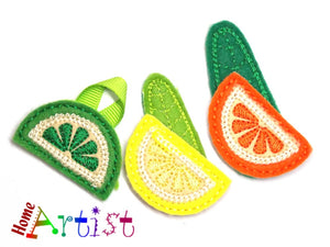 Citrus Haarspange baby 4 cm 5 cm- freie Farbwahl-Homeartist