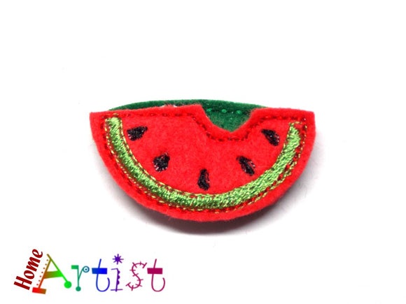 Wassermelone Haarspange 3-4cm - freie Farbwahl-Homeartist