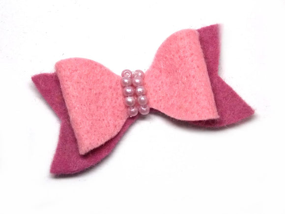 Baby Haarspange Mini Schleife - freie Farbwahl-Homeartist