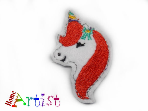 Unicorn Einhorn Haarspange 4cm - freie farbwahl-Homeartist