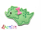 Triceratops Dino Haarspange 4cm Spange - zum auswählen-Homeartist