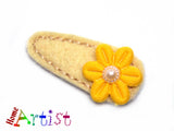 [Haarspange Blume]-[Haarspangen Haarklammer]-[HomeArtist]-[Haarschmuck]-[Haarclips]-[Baby]-Homeartist