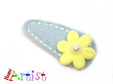 [Haarspange Blume]-[Haarspangen Haarklammer]-[HomeArtist]-[Haarschmuck]-[Haarclips]-[Baby]-Homeartist