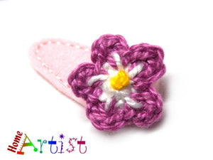 [Haarspange Blume]-[Haarspangen Haarklammer]-[HomeArtist]-[Haarschmuck]-[Haarclips]-[Baby]-Homeartist