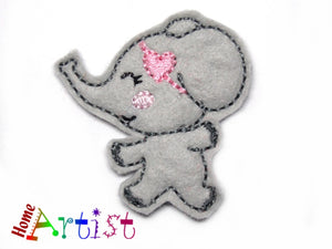 Elefant Haarspange 3-4cm - freie Farbwahl-Homeartist