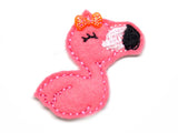 Flamingo Haarspange 4cm- freie Farbwahl-Homeartist