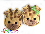 Giraffe Haarspange 4-5 cm - freie Farbwahl-Homeartist