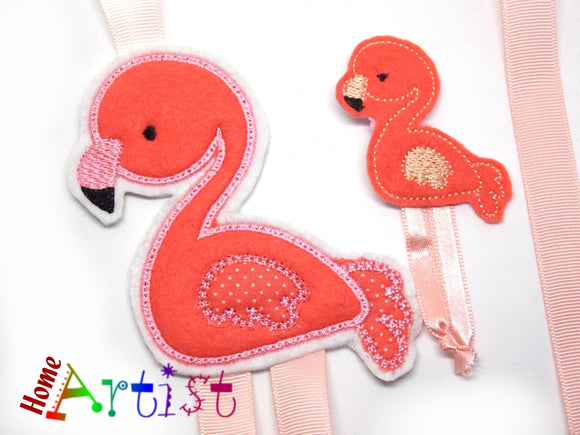 Flamingo Haarspangenhalter + Spange-Homeartist