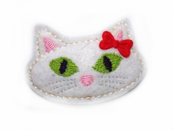 Katze Haarspange Spange 5cm - freie farbwahl