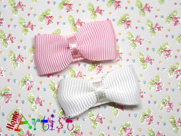 Mini Schleife Spängchen für Neugeborene Newborn dolls-Homeartist
