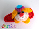 Clown Haarspange 4cm - freie Farbwahl-Homeartist