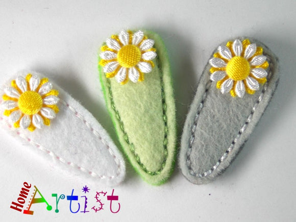 [Haarspange Blume]-[Haarspangen Haarklammer]-[HomeArtist]-[Haarschmuck]-[Haarclips]-[Baby]-Homeartist