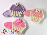 Cupcake Muffin 4cm Haarspange - freie Farbwahl-Homeartist