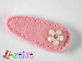 [Haarspange Blume]-[Haarspangen Haarklammer]-[HomeArtist]-[Haarschmuck]-[Haarclips]-[Baby]-Homeartist