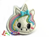 Unicorn Einhorn 4cm Haarspange - freie farbwahl-Homeartist