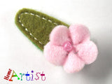 [Haarspange Blume]-[Haarspangen Haarklammer]-[HomeArtist]-[Haarschmuck]-[Haarclips]-[Baby]-Homeartist