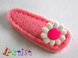 [Haarspange Blume]-[Haarspangen Haarklammer]-[HomeArtist]-[Haarschmuck]-[Haarclips]-[Baby]-Homeartist