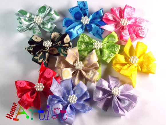 Haarspange Schleife  3-4cm in verschieden Farben - Homeartist Haarspangen Kinder Babys
