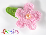 [Haarspange Blume]-[Haarspangen Haarklammer]-[HomeArtist]-[Haarschmuck]-[Haarclips]-[Baby]-Homeartist