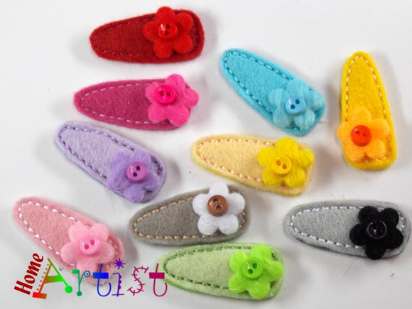 [Haarspange Blume]-[Haarspangen Haarklammer]-[HomeArtist]-[Haarschmuck]-[Haarclips]-[Baby]-Homeartist