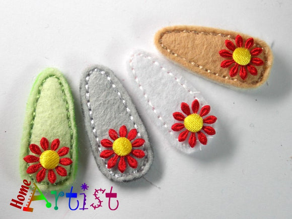 [Haarspange Blume]-[Haarspangen Haarklammer]-[HomeArtist]-[Haarschmuck]-[Haarclips]-[Baby]-Homeartist