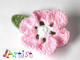 [Haarspange Blume]-[Haarspangen Haarklammer]-[HomeArtist]-[Haarschmuck]-[Haarclips]-[Baby]-Homeartist