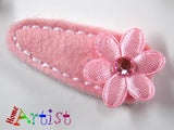 [Haarspange Blume]-[Haarspangen Haarklammer]-[HomeArtist]-[Haarschmuck]-[Haarclips]-[Baby]-Homeartist