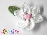 [Haarspange Blume]-[Haarspangen Haarklammer]-[HomeArtist]-[Haarschmuck]-[Haarclips]-[Baby]-Homeartist