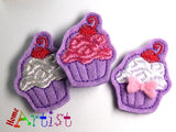 Cupcake Muffin Haarspange 4cm - freie Farbwahl-Homeartist