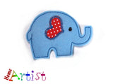 Applikation Elefant - Freie Farbwahl-Homeartist