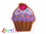 Cupcake Haarspange 4cm - freie Farbwahl-Homeartist